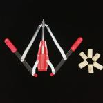 Adjustable Metal Double Lever Wine Corker For Fitting Wine Bottle Corks