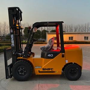 Wholesale Fd40 4ton Diesel Forklift Container Forklift Machine Overhead Guard Height 2350mm from china suppliers