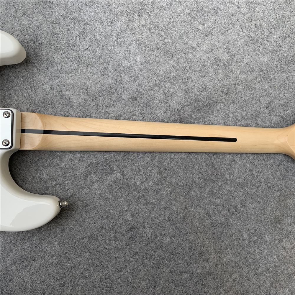 High Quality blue and white porcelain electric guitar white guitar birthday present free shipping