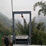 0.41-1.7KW Trash Rack Cleaning Machine For ETP Waste Water Filter