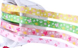 Wholesale Customized Print Satin Ribbon with Logo For Wrapping Decoration Garment from china suppliers