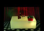 Flashing LED Illuminated Furniture Glowing Light Up Sofa Lightweight For Home