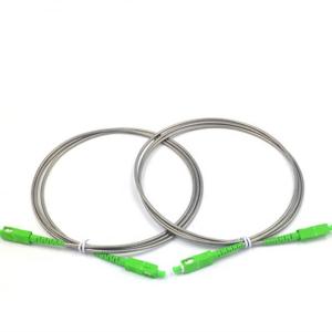Wholesale High Tensile Fiber Optical Patch Cord SC/APC To SC/APC With 3.0mm Stainless Steel Tube from china suppliers