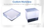 High Light Transmission Villa Pool Modern Design Outdoor Swimming Pool