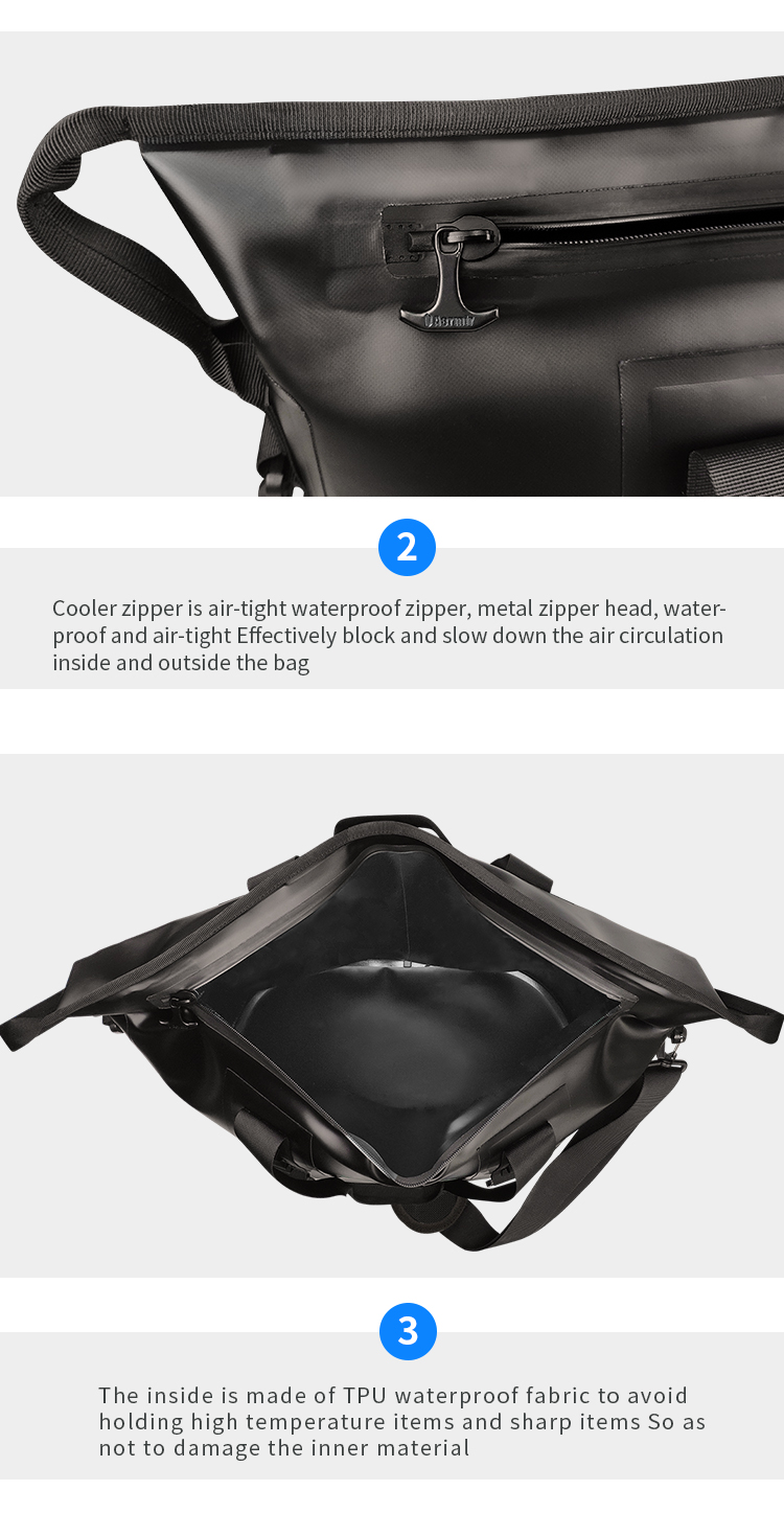 Customized Leakproof Soft Cooler Lightweight Multipurpose For Outdoor Picnic