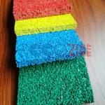 Green Rubber Granules Flooring EPDM Infilled Artificial Grass Rubber Crumb