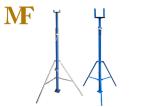 Blue Powder Coated Shoring Prop Tripod Steel Fork Head Durable