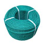 Customized Industrial PP String Nylon 8mm 3 Strand Laid Rope Twisted Packaging