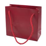 Euro Tote Embossed Features Durable Rope Handles And Ribbed Textured Cardboard
