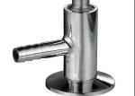 AISI 316L 1/4'' Sanitary Sample Valve With Double Silicone O - Rings
