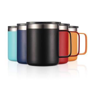 Wholesale Portable Insulated Cold Vacuum Cup Double Wall Stainless Steel Handgrip Home Office Drinking from china suppliers