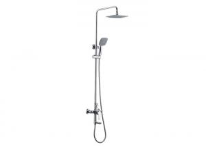 Wholesale Starlight Chrome Shower System With Euphoria Cube Handheld Shower Head from china suppliers
