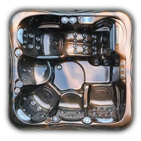 5 Persons Hydrotherapy Pool For Outdoor Spa Hot Tubs With Air Jets Jacuzzi