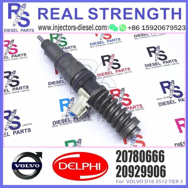 BEBE4D14101,20929906,20780666,BEBE4D14001 genuine new diesel unit injector for Vol//vo EC700 D16