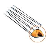 Small Fiberglass Pultruded Tube Pipe Use For Tent Pole And Mosquito Net Pole