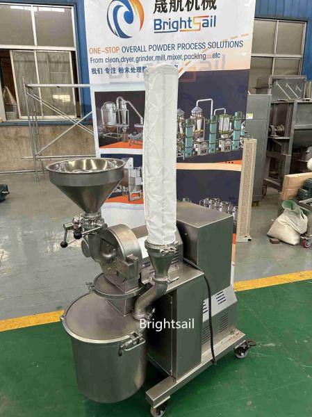 Moringa Leaf Powder Crusher Machine food spice Hammer Mill leaf small grinder