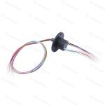 Medical Equipment Through Bore Slip Ring Capsule 12 Circuits 2A