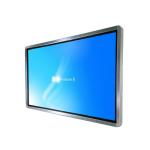 Anti Glare Digital Signage Player 65 Inch Large Screen Wall Mounted Color