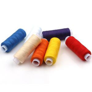 Wholesale High Strength Multi Colored Threads 100% Cotton Wrinkle Resistance from china suppliers