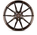 Monoblock 1 Piece Vossen Design Forged Rims 24inch Gloss Black For Luxury Car