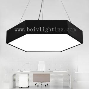 Wholesale Black Box Shapeand White Color Iron Art Make LED Lamp Chandelier from china suppliers