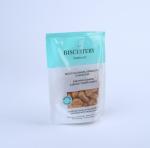 custom printed smell proof plastic bag stand up clear window for biscuit ,candy