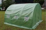 New Design iron double door arch greenhouse，garden balcony vegetable insulation