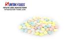 Colorful Fruit Flavor Coated Candy Compress Candy For Children With 24 Months