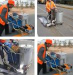 Thermoplastic Pavement Road Line Making Equipment Hand Pushing