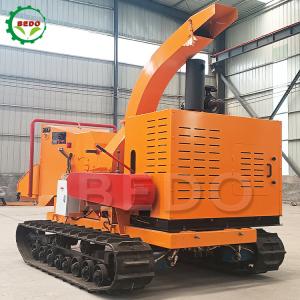 Wholesale Crawler Wood Branch Wood Chipper Shredder Machine Diesel Engine 102HP from china suppliers
