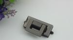 New design hanging brush anti brass zinc alloy rectangle metal handbag locks