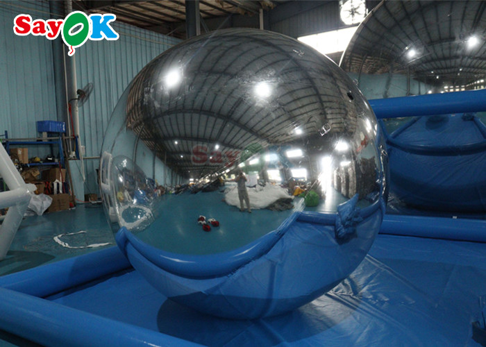 Gold Mirror Ball Custom Large Pvc Silver Inflatable Mirror Ball Giant Decorative Mirror Sphere