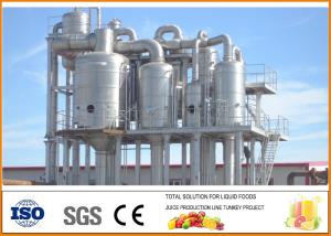 Wholesale Falling Film Multiple Effect Vacuum Evaporator For Juice and paste from china suppliers