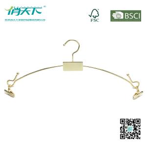 Wholesale Betterall Vaulted Chrome Metal Hanger with Skid-proof Clips from china suppliers