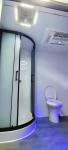 Customized 4 Station Shower Toilet Trailers Bathroom Outdoor Modern Toilet