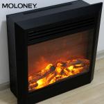 69CM TV Stand Digital Flames Insert Electric Fireplace Safe For Kids