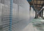 3" x 0.5" x 8 gauge which is approx. 76.2mm x 12.7mm x 4mm Anti Cut Mesh Wire