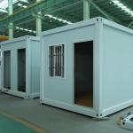Prebuilt Temp Rest Area Folding Container House Fast Assembly Foldable Prefab