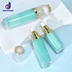 Customized Acrylic Bottles 100g Face Cream Jars Cosmetic With Screen Printing