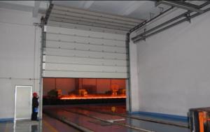 Wholesale Color Coated Steel Overhead Sectional Door  1.0 W/M2K Heat Insulation from china suppliers