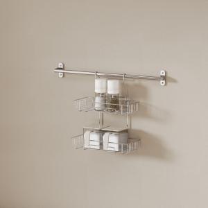 Wholesale Sustainable Multifunctional Kitchen Organizer Set Wall Mounted Spice Rack from china suppliers
