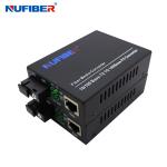 10/100M Fiber Media Converter Single Mode Simplex 1310nm / 1550nm 20km SC Media
