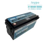 Smart BMS Long Life 24V 100Ah Lithium Ion Battery RV Camper Lifepo4 Battery Pack