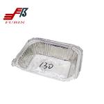 rectangular take away disposable aluminum foil container tray sizes manufacturer