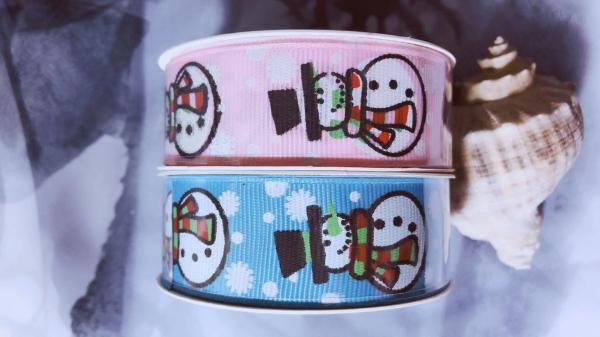 Customized Print Satin Grosgrain Ribbon with Logo For Wrapping Decoration