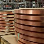Alloy C11000 C10200 Hot Rolled Copper Steel Coil Copper Strips with 45-50