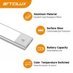 Modern Under Cabinet Light Panel L 200mm x W 100mm x H 5mm 4000K Color