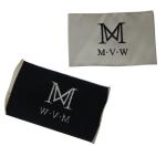 Jacket Main Crochet Clothing Woven Labels White Soft Edge Customized
