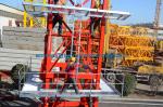 Huge Capacity QTZ450-PT8030 Flat Head Tower Crane 5m Mast Sections