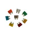 32V Low Voltage Fuses , 1amp Blade Fuse PC And Metal Material